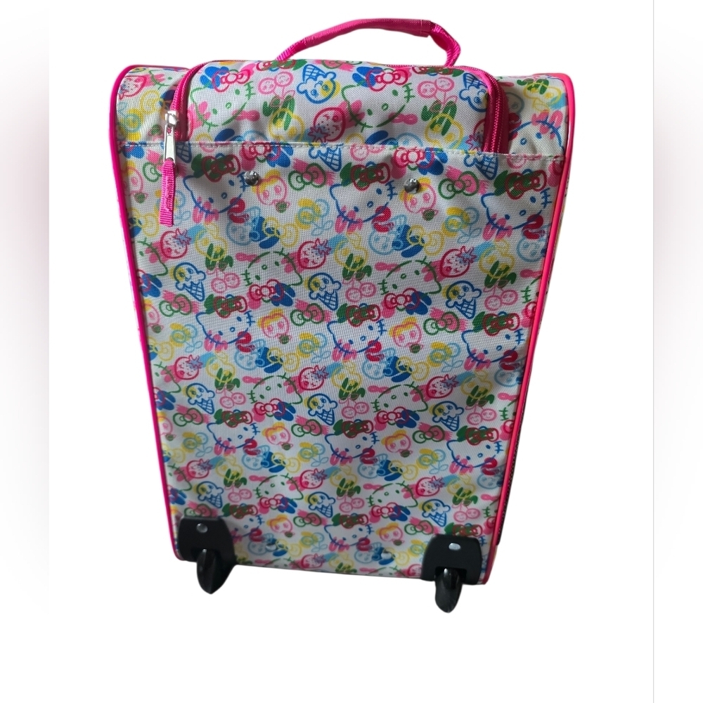 Hello Kitty 18-Inch Carry-On Travel Pilot Case Luggage Suitcase - Picture 4 of 5